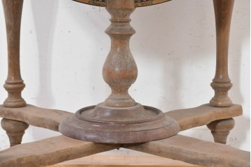 イタリアヴィンテージ　1970年頃　古地図が描かれたクラシカルな地球儀型ドリンクキャビネット　(R-090478)