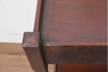 イギリスアンティーク　1930年頃　仕切り付き引き出しを備えた2段キッチンワゴン　(R-090483)