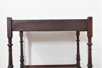 イギリスアンティーク　1930年頃　仕切り付き引き出しを備えた2段キッチンワゴン　(R-090483)