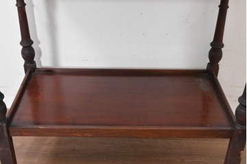 イギリスアンティーク　1930年頃　仕切り付き引き出しを備えた2段キッチンワゴン　(R-090483)