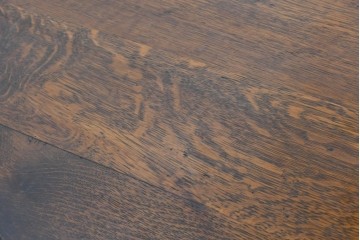 イギリスアンティーク　1920年頃　オーク材　ツイストレッグが印象的なゲートレッグ(バタフライ)テーブル　(R-090494)