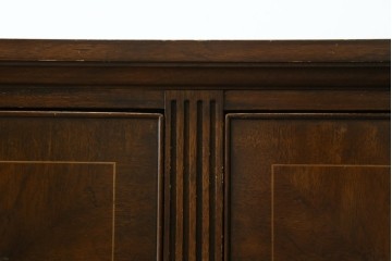 中古　希少モデル!!　DREXEL HERITAGE(ドレクセルヘリテイジ)　シノワズリ様式　優美な花絵と脚部の透かし飾りが目を惹くサイドボード (R-090511)
