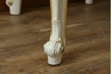 中古　美品　SILIK(シリック)　ロココ調の意匠が華やかなアームチェア　定価約45万円　(R-090524)