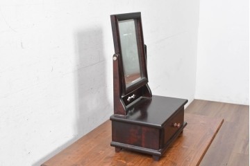 中古　美品　松本民芸家具　和洋どちらにも取り入れやすい!　上品な佇まいの524型小鏡台　(R-090534)