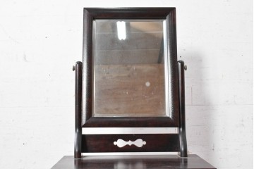 中古　美品　松本民芸家具　和洋どちらにも取り入れやすい!　上品な佇まいの524型小鏡台　(R-090534)