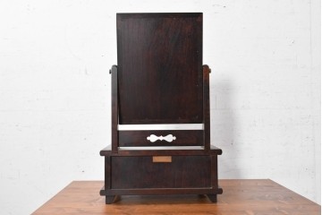 中古　美品　松本民芸家具　和洋どちらにも取り入れやすい!　上品な佇まいの524型小鏡台　(R-090534)