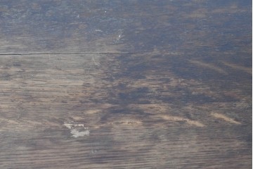 イギリスアンティーク　1900年頃　Kean & Scott Ltd(キーン&スコット)　オーク材　アーチ状の彫刻扉が特徴の作業台付きキャビネット　(R-090543)