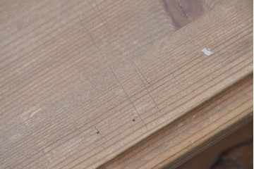 イギリスアンティーク　1940年から1950年頃　パイン材　葡萄モチーフの彫刻を施したワインラック　(R-090544)