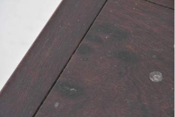 和製ヴィンテージ　1950年頃　紫檀(シタン)材　繊細な意匠とすっきりとした佇まいが魅力の花台　(R-090547)