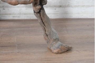 フランスヴィンテージ　1960年から1970年頃　葡萄の蔓を活かした自然味あふれるスツール　(R-090556)