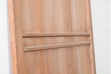 和製ヴィンテージ　昭和初期から昭和中期　木目を活かしたシンプルな板戸1枚　(R-090575)