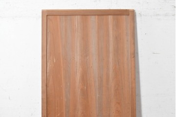 和製ヴィンテージ　昭和初期から昭和中期　木目を活かしたシンプルな板戸1枚　(R-090575)