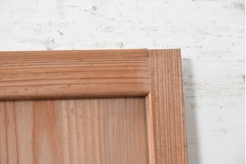 和製ヴィンテージ　昭和初期から昭和中期　木目を活かしたシンプルな板戸1枚　(R-090576)