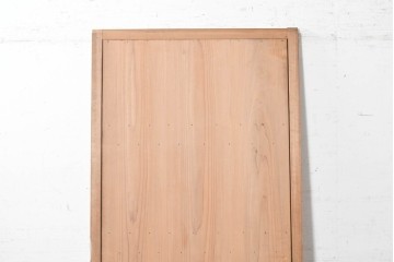 和製ヴィンテージ　昭和初期から昭和中期　木目を活かしたシンプルな板戸1枚　(R-090576)