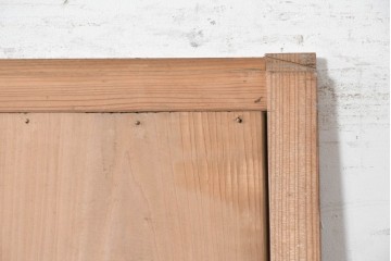 和製ヴィンテージ　昭和初期から昭和中期　木目を活かしたシンプルな板戸1枚　(R-090576)