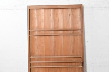 和製ヴィンテージ　昭和初期から昭和中期　木目を活かしたシンプルな板戸1枚　(R-090577)