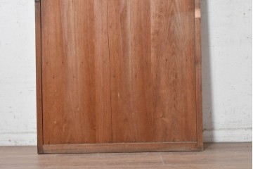 和製ヴィンテージ　昭和初期から昭和中期　木目を活かしたシンプルな板戸1枚　(R-090577)