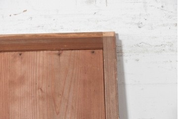 和製ヴィンテージ　昭和初期から昭和中期　木目を活かしたシンプルな板戸1枚　(R-090577)