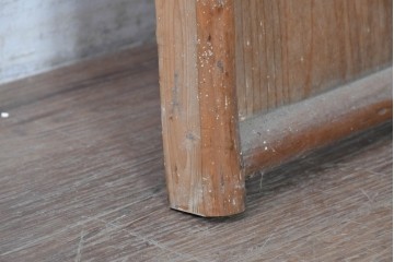 ヴィンテージ建具　昭和中期から昭和後期　凝ったデザインが魅力的な古い数寄屋の引き戸1枚　(R-090578)