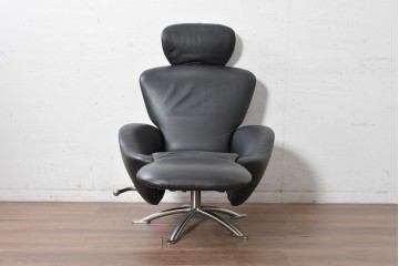 中古　美品　Cassina(カッシーナ)　本革　リクライニング　パーソナルチェア　K10 DODO(ドド)　ドドシェーズロング　定価約167万2千円　(R-090601)