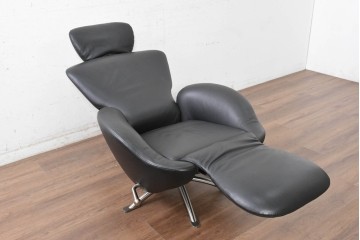 中古　美品　Cassina(カッシーナ)　本革　リクライニング　パーソナルチェア　K10 DODO(ドド)　ドドシェーズロング　定価約167万2千円　(R-090601)