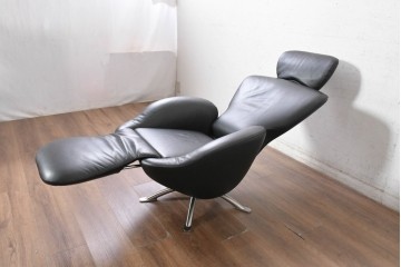 中古　美品　Cassina(カッシーナ)　本革　リクライニング　パーソナルチェア　K10 DODO(ドド)　ドドシェーズロング　定価約167万2千円　(R-090601)