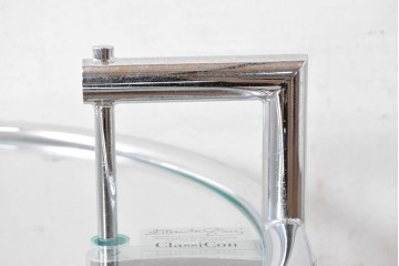 中古　美品　Cassina ixc.(カッシーナイクスシー)取り扱い　ClassiCon(クラシコン)　Eileen Gray(アイリーン・グレイ)　ADJUSTABLE TABLE(アジャスタブルテーブル)　E1027　サイドテーブル　定価約21万円　(R-090604)