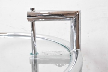 中古　美品　Cassina ixc.(カッシーナイクスシー)取り扱い　ClassiCon(クラシコン)　Eileen Gray(アイリーン・グレイ)　ADJUSTABLE TABLE(アジャスタブルテーブル)　E1027　サイドテーブル　定価約21万円　(R-090606)