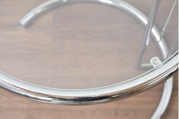 中古　美品　Cassina ixc.(カッシーナイクスシー)取り扱い　ClassiCon(クラシコン)　Eileen Gray(アイリーン・グレイ)　ADJUSTABLE TABLE(アジャスタブルテーブル)　E1027　サイドテーブル　定価約21万円　(R-090608)