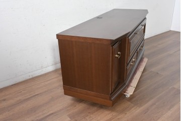 中古　美品　maruni(マルニ木工)　地中海ロイヤルシリーズ(ROYAL)　収納力が魅力のクラシカルなテレビ台　(R-090610)