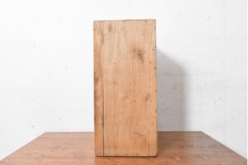 【簡易リペア限定品】　和製アンティーク　明治期から大正期　桐材　大小の引き出しと素朴な金具が味わい深い小引き出し　(R-090617)