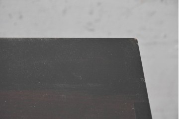 中古　松本民芸家具　立体的なデザインが印象的な小引き出し　(R-090618)
