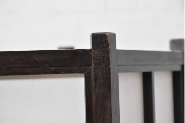 《引っ掛けシーリング式ペンダントライト加工費込み》　中古　松本民芸家具　絶版品　B型六角アンドン　和モダンな吊り下げ照明　(R-090633)