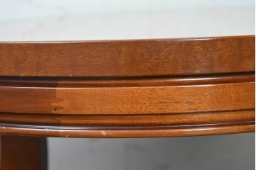 中古　maruni(マルニ木工)　高級ライン　BRITANNIA(ブリタニア)シリーズ　優美な曲線が上品なセンターテーブル　定価約76万円　(R-090652)