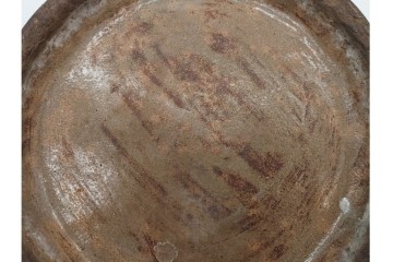 平安東福寺　水盤としても楽しめる丸形の植木鉢　(R-090658)