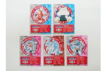 BANDAI(バンダイ)　ポケットモンスター　初期カードを含むポケモンキッズのカード119枚セット　ミュウ、ミュウツー、ギャラドスなど　(R-090661)