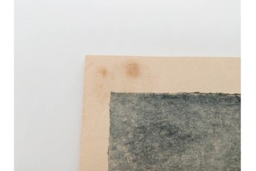 真作　畦地梅太郎　頒布作　「夏の富士」　鮮やかな色彩で富士山を描いた木版画　(R-090666)