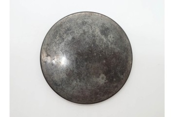 鎌倉時代　古鏡(和鏡)　直径約11cm　重さ約208.5g　風雅な意匠の梅樹鳥文鏡　(R-090681)