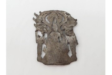 時代物　東南アジア(タイ)・チベット系　金属製(古銅ほか)・土製など　多彩な奉納仏・護符・プラクルアンをまとめた16点セット　プラ・ソムデットを含む　(R-090684)