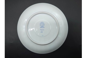 希少!　ハンガリー　HEREND(ヘレンド)　トゥッピーニの角笛　気品漂うダブルハンドルのカップ&ソーサー3客セット　(R-090697)