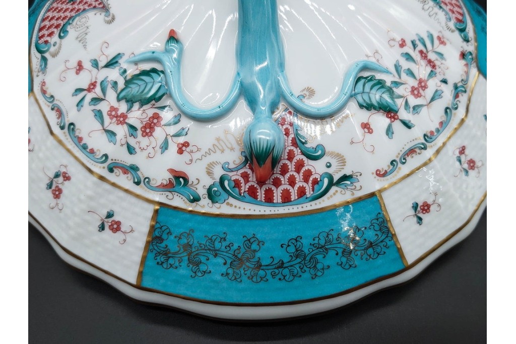 ハンガリー　HEREND(ヘレンド)　トゥッピーニの角笛　気品あふれるチュリーン　(R-090699)