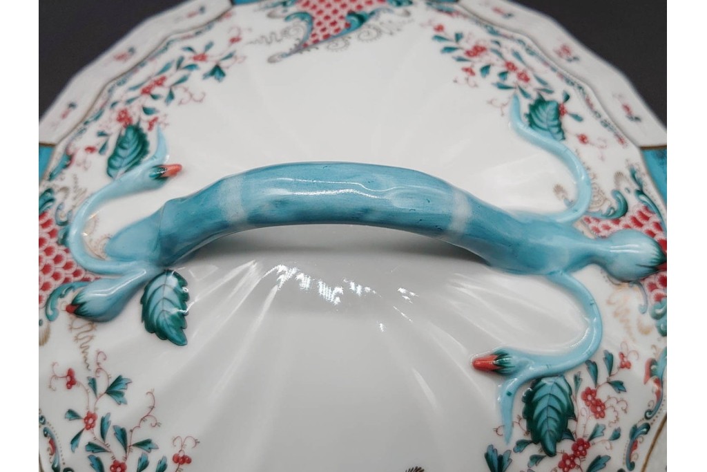ハンガリー　HEREND(ヘレンド)　トゥッピーニの角笛　気品あふれるチュリーン　(R-090699)