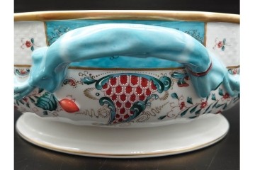 ハンガリー　HEREND(ヘレンド)　トゥッピーニの角笛　気品あふれるチュリーン　(R-090699)