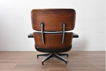 【簡易リペア限定品】　アメリカヴィンテージ　 Herman Miller(ハーマンミラー)　 包み込まれるような座り心地のイームズラウンジチェア　現行定価約119万円(※ラウンジチェア&オットマンセットの場合)　(R-090701)