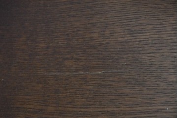 和製ヴィンテージ　飛騨産業　キツツキ　オーク材　ハイバックの背もたれと挽物の意匠が美しいロッキングチェア　(R-090702)