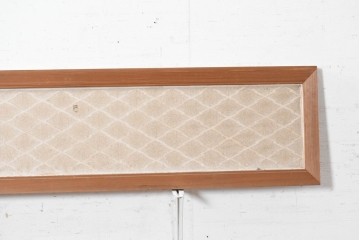 ヴィンテージ建具　昭和中期　菱形模様の組子が連なる欄間1枚　(R-090720)