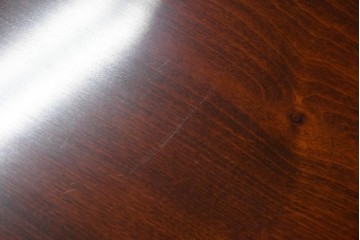和製ヴィンテージ　激レア　希少　松本家具　経済産業大臣指定伝統的工芸品　漆塗り　ミズメザクラ一枚板の座卓　(R-090726)