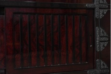 中古　美品　空間に圧倒的な和の存在感を与えるサイドボード　(R-090732)