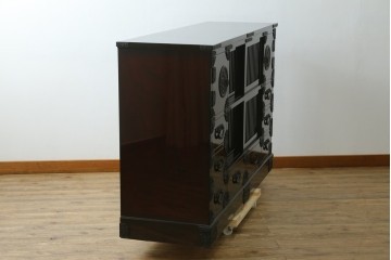 中古　美品　空間に圧倒的な和の存在感を与えるサイドボード　(R-090732)
