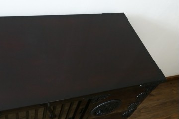 中古　美品　空間に圧倒的な和の存在感を与えるサイドボード　(R-090732)
